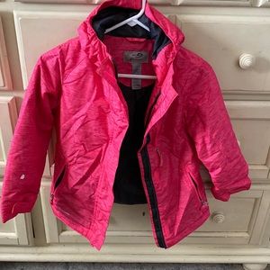 Champion -Girls hooded , hot pink winter coat. Size 6/6x
